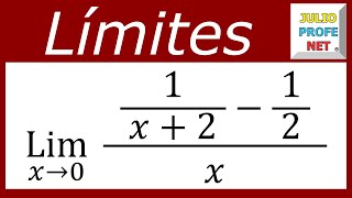 Límites algebraicos  Ejercicio 1 [upl. by Vinaya]