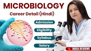 BSc Microbiology Career Details in Hindi  Microbiologist Kaise Bane  India Reviews [upl. by Omari]