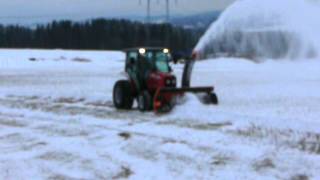 Vestas Hydromann Snowline Snowblower 3120 [upl. by Naggem429]