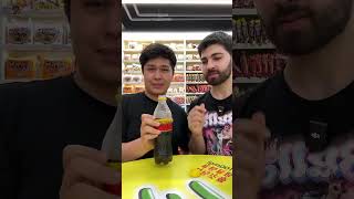 provando coca cola de xuxu cereja limão e água 🤡 [upl. by Alfie124]