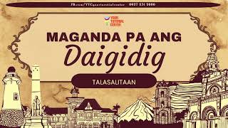 Maganda Pa Ang Daigdig Kabanata 1  Talasalitaan [upl. by Odelinda]