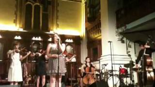 The Unthanks At First She Starts live  StGeorges Churc [upl. by Hnah]