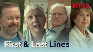 Every First and Last Line in After Life  Netflix [upl. by Nylatsyrc]