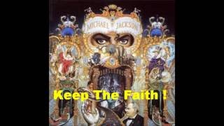 Keep The Faith  Michael Jackson Lyrics [upl. by Olihs]