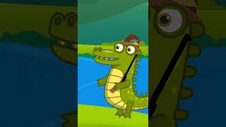 Ah Les Crocodiles 🐊  Comptine pour Enfants en Animation Colorée  Chanson pour enfants [upl. by Cirri]