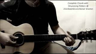 Tamar Braxton All The Way Home Guitar Chords [upl. by Ylrbmik972]