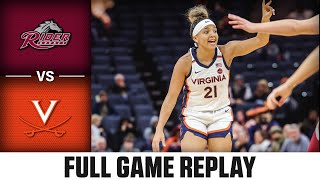 Rider vs Virginia Full Game Replay  202324 ACC Womens Basketball [upl. by Yseulta]