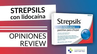 STREPSILS CON LIDOCAÍNA Opiniones 🌼 Como tomar Strepsils 🌷 FARMACIA SENANTE [upl. by Suciram]