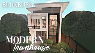 Roblox Bloxburg  Modern Townhouse  Minami Oroi [upl. by Froma392]