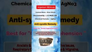 Argentum Nitricum Key Features bhms argentumnitricum homoeopathy homeopathy [upl. by Ogram466]