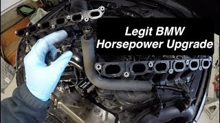 Horsepower Upgrade BMW N52 3 Stage Intake Manifold [upl. by Tildie]