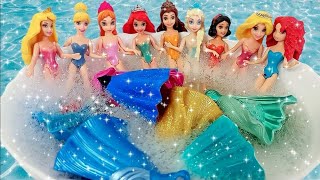 Disney Princess Doll Makeover  DIY Miniature Ideas for Barbie  Wig Dress Faceup and More DIY [upl. by Sink]