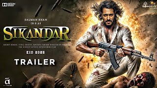 SIKANDAR  Official Trailer  Salman Khan  Rashmika Mandanna  Kajal Aggarwal  Sathyaraj [upl. by Onfre]