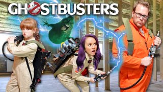 Ghostbusters in Real Life Escape Room ProHacker Traps Us [upl. by Katharyn]