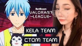 Keila Team VS Ct0m Team BetBoom VALORANT League Fall [upl. by Geirk830]