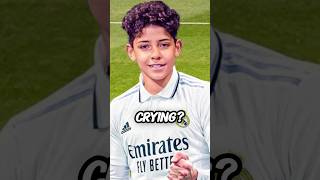 Ronaldo Jr Is Crying For His Real MOM ronaldo shorts youtube ytshorts cr7 cristianoronaldo [upl. by Aehs]