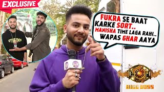 Elvish Yadav REACTS To TIFF With Fukra Insaan  FUN Banter On Manisha Rani  EXCLUSIVE [upl. by Wylen]