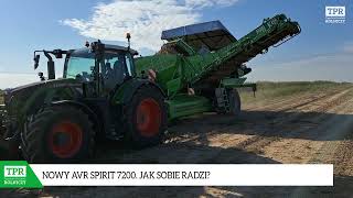 Kombajn do ziemniaków AVR Spirit 7200 na testach u Marcina Gryna [upl. by Ormand849]