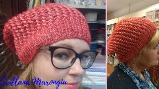 Tutorial Ferri  Cappello ai ferri circolari [upl. by Jeniffer]