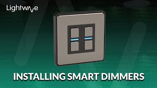 Lightwave Installation Guide Smart Dimmers [upl. by Ecirtel]