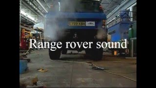 best range rover v8 dual exhaust sound [upl. by Macario31]