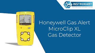 Honeywell Gas Alert MicroClip XL Gas Detector  Best Multi Gas Detector Instrukart [upl. by Stephannie]