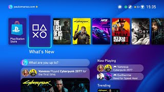 PlayStation 5 Boot Screen and User Interface Concept [upl. by Aivatnuahs]