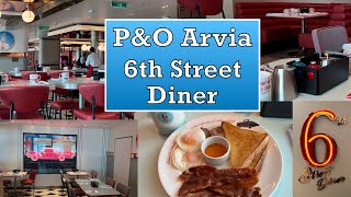 PampO Arvia 6th Street Diner [upl. by Atsahc965]