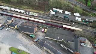 Ecclesbourne Valley Railway Wirksworth Station Derbyshire [upl. by Nesila644]