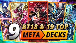 TOP 9 BEST META DECKS BT1819 Special Booster Ver20 Format  Digimon Card Game amp TCG [upl. by Ethbinium]