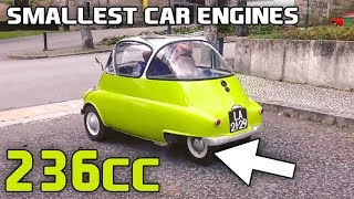 12 Of The Smallest Engines Installed In Cars [upl. by Prouty490]