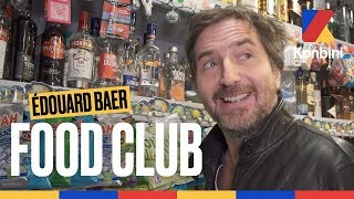 Édouard Baer  Je vais imbiber votre alcool à coup de gras   Food Club  Konbini [upl. by Koressa]