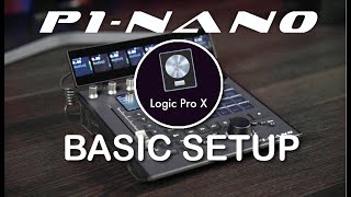 P1 Nano Basic Setup with Logic Pro X [upl. by Carlick659]