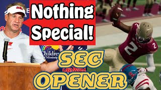 Lane Kiffin DISSES FSU before SEC OpenerFSU CFB Revamped DynastyEp 36 [upl. by Polk179]