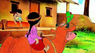 Meena Cartoon Episode 2  Dividing the Mango in Hindi  आम का बंटवारा MyMotuPatlu [upl. by Lennej430]