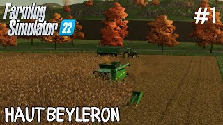 Hidden Collectibles  Canola Planting  Plowing  Haut Beyleron  1 fs22 farmingsimulator22 [upl. by Bruce]