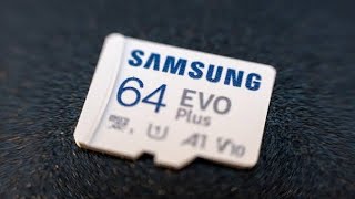 Samsung Evo Plus 64 Gb Unboxing amp Speed test  Bitetech [upl. by Ignace]