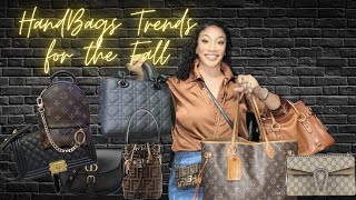 Handbag Trends For The Fall  High amp Low Luxury [upl. by Eddana]