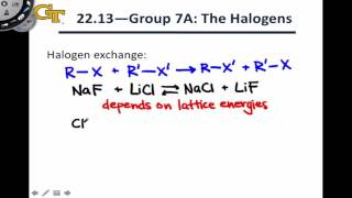 227 Reactions of Halogen Compounds [upl. by Leamiba580]