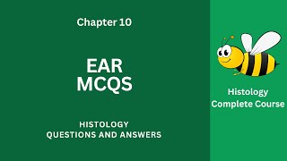 Ear MCQ Questions Answers PDF  Ear Class 912 MCQs Ch 10 Notes App Download  Histology eBook [upl. by Ayotahc36]