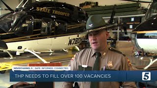 Tennessee Highway Patrol has at least 100 job vacancies [upl. by Zildjian440]