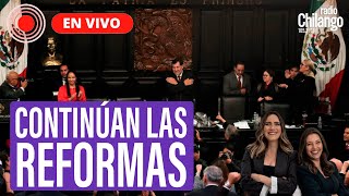 Hoy se votan LEYES SECUNDARIAS a la Reforma Judicial  Noticias en Radio Chilango [upl. by Kceb]