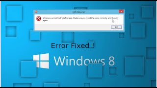 Windows cannot find igfxTrayexe  FIXED [upl. by Anderson494]