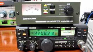 TRANSVERTER HX240  KENWOOD TR751 E [upl. by Asylem747]