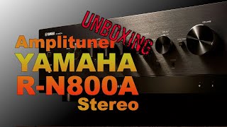 Yamaha RN800A  unboxing  rozpakowanie  Amplituner Stereo [upl. by Vernier]