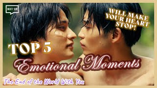 ENG SUB MULTI Compilation Top 5 Emotional Moments  The End of the World With You [upl. by Broome]