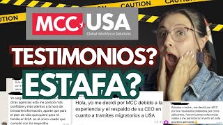 ⚠️¿MCC MIGRATION USA es una ESTAFA Testimonios de aplicantes VISA EB3 🚫😱 [upl. by Ekard283]