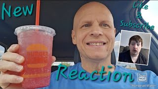 Reaction BK Fiery Strawberry amp Sprite Review [upl. by Trebliw550]