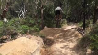 Red Hill Eatons cutting Mtb Jump [upl. by Toomay486]