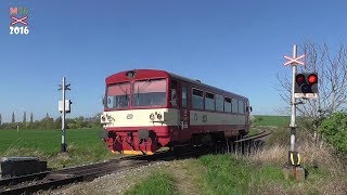 Martin96CLC  Czech  Slovak Level Crossing 2016  České a slovenské železniční přejezdy [upl. by Kaiser670]